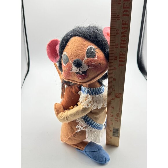 Vintage Annalee Indian Mother And Child Mouse 1988 Thanksgiving - Picture 9 of 9